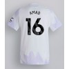 Manchester United Amad Diallo #16 Borta Kläder 2025-26 Kortärmad